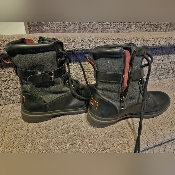 UGG Women's Kesey Boot Black womens size 7 #1005264 - Picture 4 of 9